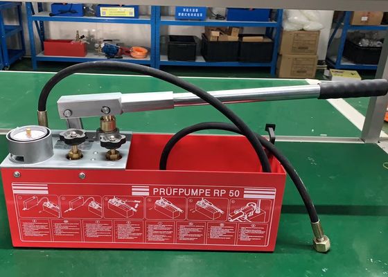pompe manuelle d'essai du tuyau 8.7kgs avec le certificat de la CE de volume de 45ml Flov