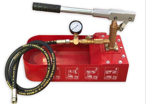 Certificat à haute pression de la CE de pompe hydraulique manuelle d'essai d'ODM d'OEM