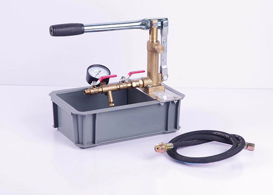 Pompe de cuivre d'essai de tuyau de piston, pompe hydrostatique à haute pression d'essai