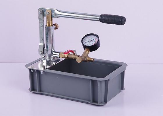 Pompe de cuivre d'essai de tuyau de piston, pompe hydrostatique à haute pression d'essai