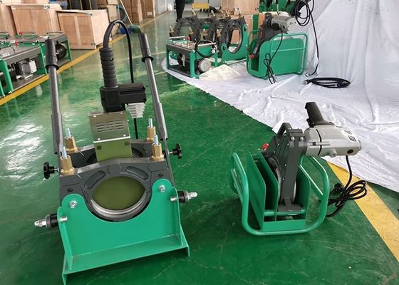machine manuelle de soudure par fusion de bout de tuyau de PVC du HDPE pp de 40-110mm
