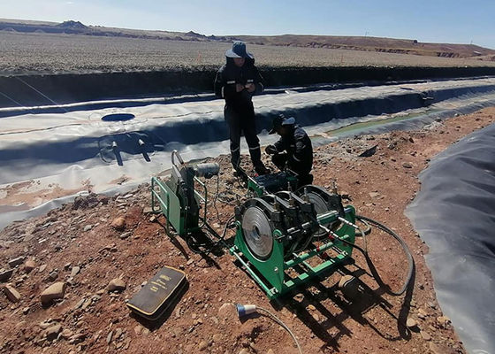 380v machine de soudure par fusion de bout de tuyau de HDPE du pe 10.3kw