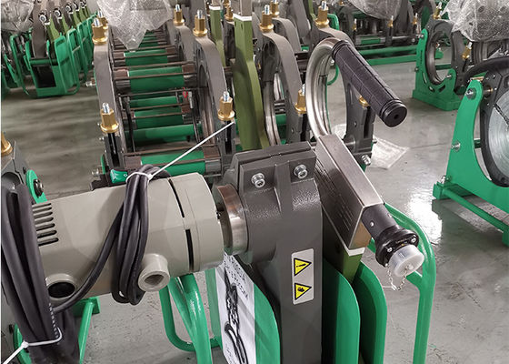 Machine manuelle de soudure par fusion de bout de tuyau de gaz de montage de tuyau de HDPE de polyéthylène