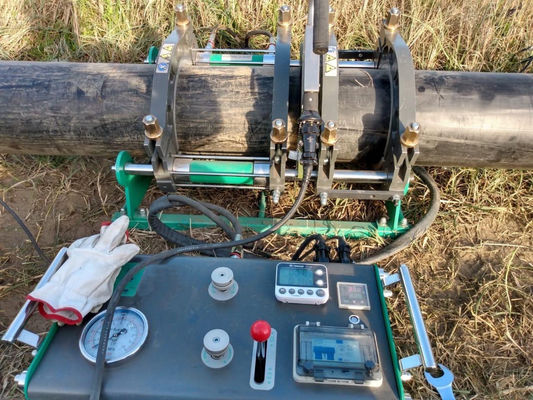 0.31cbm machine de soudure par fusion de bout de manuel de 50 - de 160mm