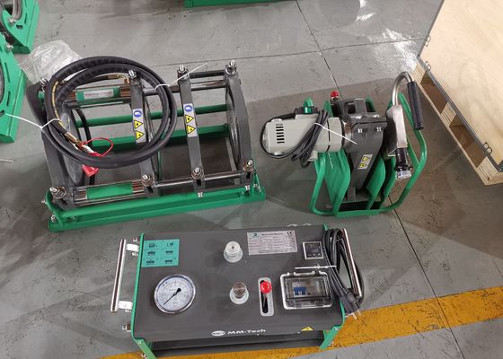 Machine de soudure hydraulique de HDPE manuel en plastique de canalisation