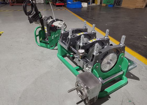 machine manuelle de soudure par fusion de bout de HDPE de 50-200mm