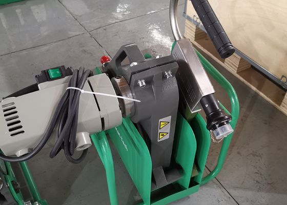 Machine manuelle de soudure par fusion de bout de poly tuyau de HDPE