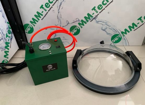 700 appareil de contrôle en plastique carré de fuite d'air du vide 230V de bouteille de cm pour le HDPE cousant l'essai de qualité
