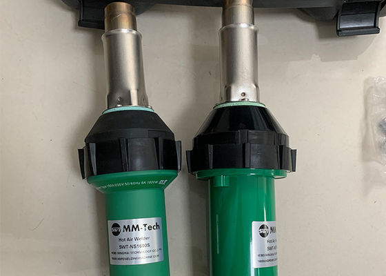 poids léger d'Eva Pp Hdpe Welding Gun de pe de PVC de la main 1600w