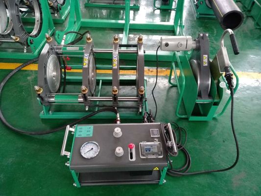 machine de soudure par fusion de bout de tuyau de pe de 200-450mm pp Pvdf semi automatique