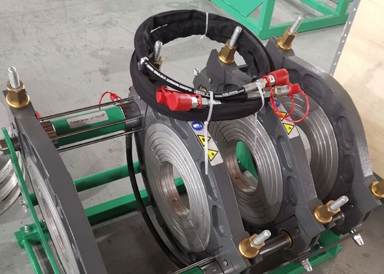 Machine automatique de soudure par fusion de bout de tuyau de HDPE de 200mm
