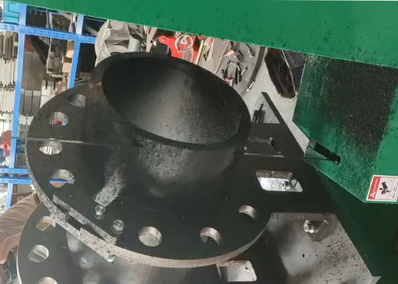 Découpeuse en plastique réglable 3Kw de tuyau de l'angle 630mm