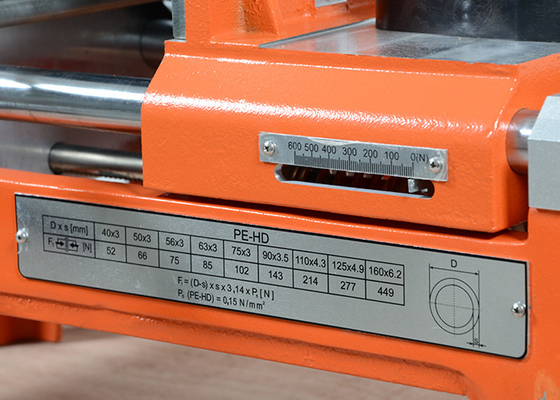 Machine manuelle de fusion de bout de tuyau de la CE 20-63mm Ppr