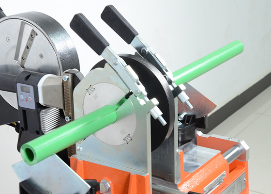 machine de soudure par fusion de bout de manuel de 20-110mm pour le tuyau de HDPE