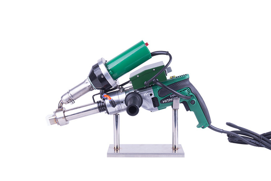Pistolet de soudage à extrusion à air chaud de 110V pour revêtement d'étang avec tige de 4 mm pour plastique PP PE