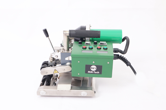 Contrôle de température de machine de soudure de revêtement d'étang d'air chaud de HDPE pour le plastique