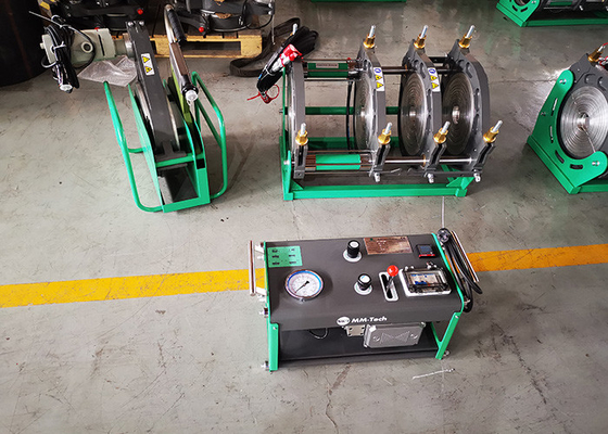 Joindre la machine de soudure par fusion de bout de tuyau de HDPE de 90-355mm