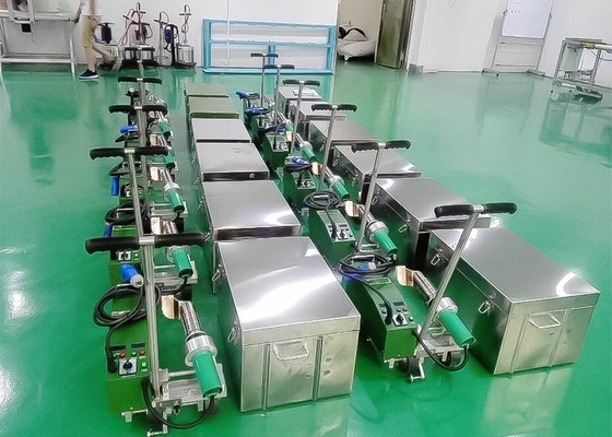 Machine de soudage à l'air chaud au polymère TPO 4200W Puissance à l'air chaud buse de soudage 40 mm