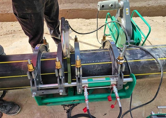 Machine de soudage par fusion pour tuyauterie d'irrigation en PPE