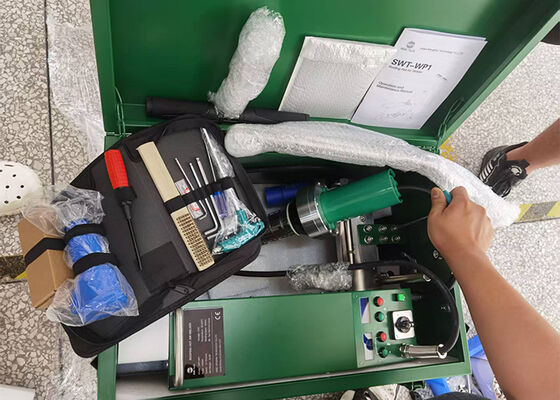 4200W pvc/ Tpo soudeuse SWT-WP1 soudeuse hydroprotectrice à air chaud en polymère