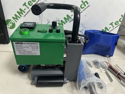 CX900 Machine de soudage à la cuillère à chaud à la ligne de l'étang avec régulation de température PID Cuillère à chaud en cuivre et roulements allemands importés