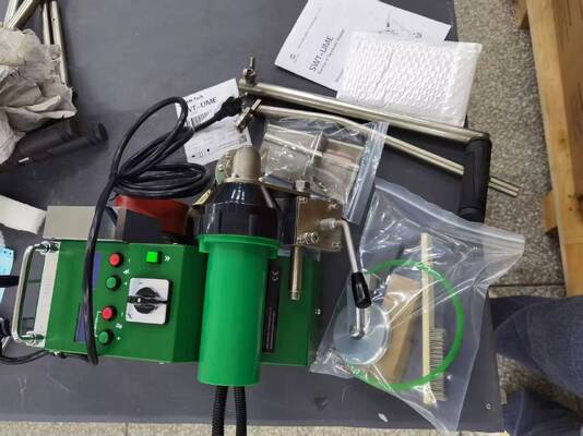 Machine à souder à Air chaud 2800W SWT-UME, pour bannière et bâche en PVC de 0.8 à 1.2MM, avec chevauchement/ourlet/soudage de corde
