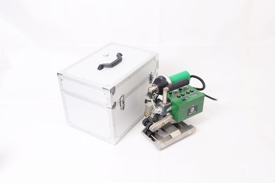 Contrôle de température de machine de soudure de revêtement d'étang d'air chaud de HDPE pour le plastique